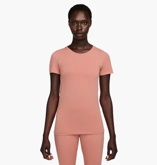 Футболка жіноча Nike Dri-Fit Adv Aura WomenS Slim-Fit Short-Sleeve Top Orange DD0588-618