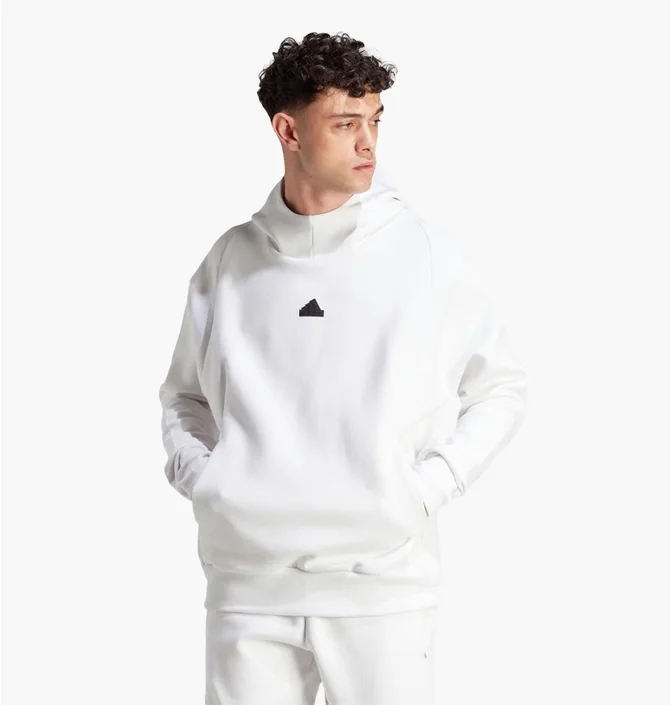 Худи мужское Adidas New Z.N.E. Premium White IN5118
