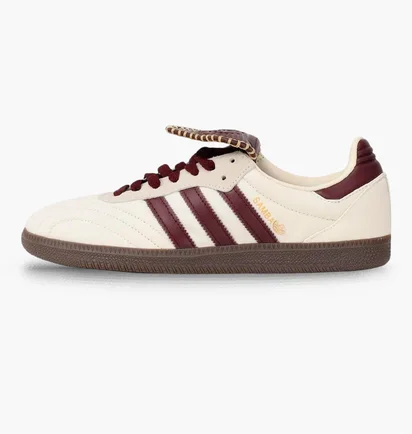Кроссовки женские Adidas Samba Lt Beige/Bordo IH9045