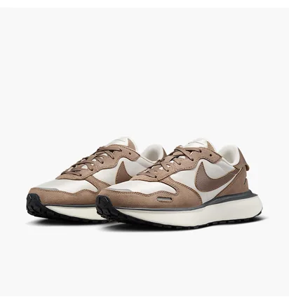 Кросівки жіночі Nike Phoenix Waffle White/Brown FD2196-005