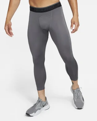 Лосини чоловічі Nike M Np Df 3Qt Tight Grey DD1919-068