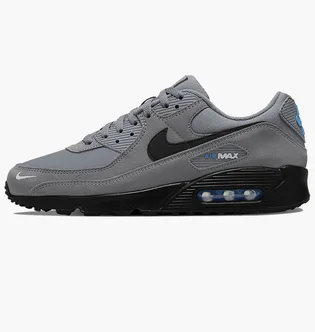 Кросівки чоловічі Nike Air Max 90 Grey/Black DO6706-002