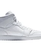 Кроссовки мужские Air Jordan 1 Mid White 554724-129