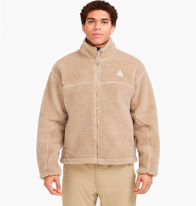 Куртка мужская Nike Acg Canwell Glacier Therma-Fit Adv Windproof Half-Z Beige FV8653-247
