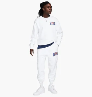 Спортивный костюм мужской Nike Club Fleece Brushed-Back White FV4447-100__FV4453-100
