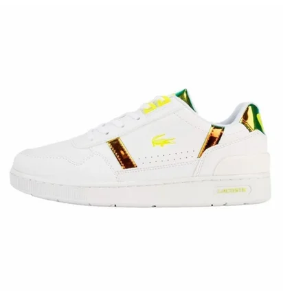Кроссовки женские Lacoste Tclip 123 2 Suj White 745SUJ0016V05