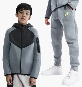 Спортивний костюм дитячий Nike Nsw Tch Flc Fz - Pd Grey HV5867-060__HV5869-060
