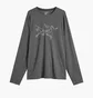 Лонгслив мужской Arc'teryx Cormac Logo Grey X000008452