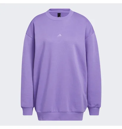 Штани жіночі Adidas All Szn Fleece Wide Pants Violet Ic6469