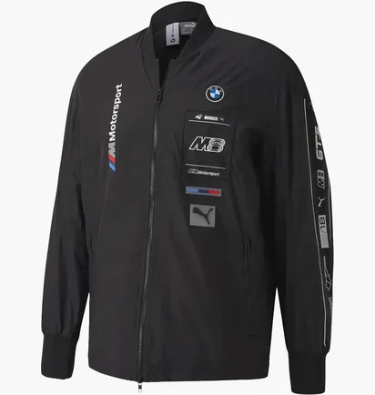 Олимпийка мужская Puma Bmw Motorsport Street Jacket Black 597969-01