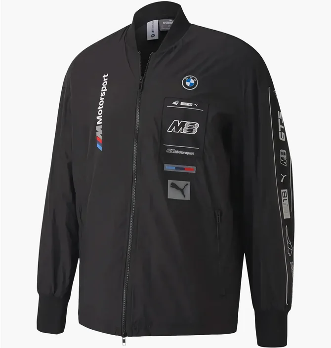 Олимпийка мужская Puma Bmw Motorsport Street Jacket Black 597969-01