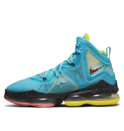 Кроссовки унисекс Nike Lebron Xix "Christmas" Light Blue DC9338-400