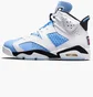 Кроссовки мужские Air Jordan 6 Retro Unc Light Blue/White CT8529-410
