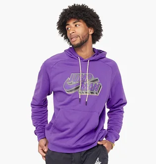 Худі чоловіче Air Jordan Jumpman Fleece Hoodie Violet Dm1402-579