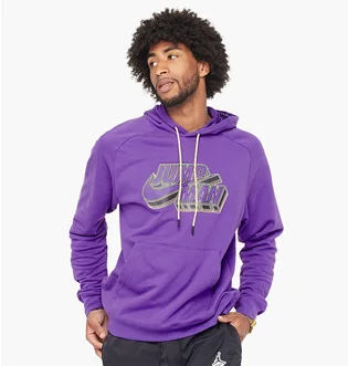 Худи мужское Air Jordan Jumpman Fleece Hoodie Violet Dm1402-579