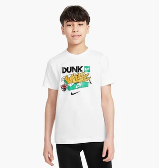 Футболка детская Nike K Nsw Tee Dunk White HQ3235-100