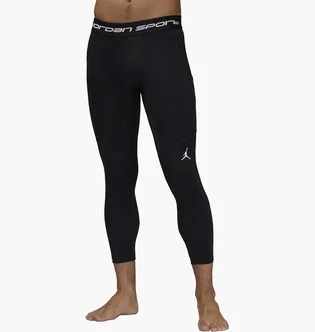 Легінси чоловічі Air Jordan Sport Dri-Fit 3/4-Length Tights Black FV8634-010