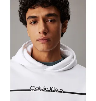 Худи мужское Calvin Klein Logo Hoodie White K10K114338-YAF