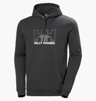 Худи мужское Helly Hansen Nord Graphic Pull Over Hoodie Black 62975-981