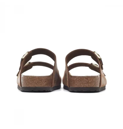 Тапочки чоловічі BIRKENSTOCK Arizona Bs Cognac Clh Brown 1028272