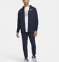 Толстовка чоловіча Nike Dry Men's Dri-FIT Hooded Fitness Full-Zip Blue CZ6376-451