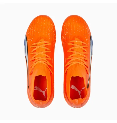 Бутсы детские Puma Ultra Pro Fg Ag Orange 107228-01