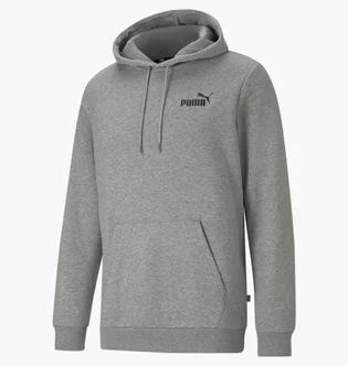 Худі чоловіче Puma Essentials Small Logo Hoodie Grey 586690-03