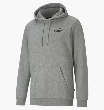 Худи мужское Puma Essentials Small Logo Hoodie Grey 586690-03