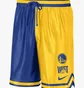 Шорты мужские Nike Golden State Warriors Courtside Blue/Yellow Dr9360-728
