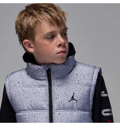 Жилетка детская Air Jordan Jdb 2 Fer Jkt Black/Grey 95D191-GHJ