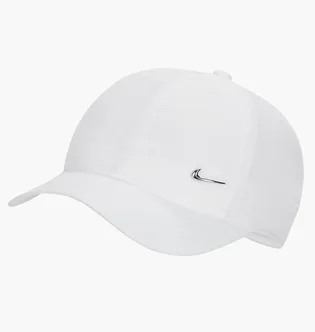 Кепка детская Nike Dri-Fit Club Metal-Swoosh White FB5064-100