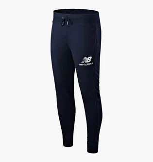 Штаны мужские New Balance Nb Ess Stacked Logo Black MP03558ECL