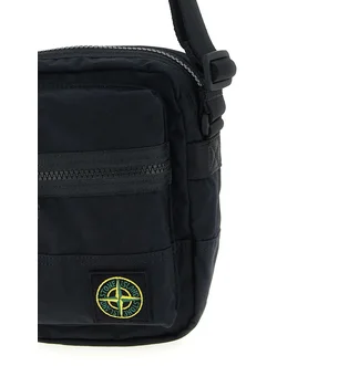 Сумка унисекс Stone Island Logo Badge Black K2S159200019S0257-V0029