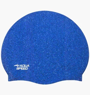 Шапочка для плавания Aqua speed Reco 9787 Blue 237-01