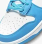 Кросівки чоловічі Nike Dunk High Retro White/Light Blue DD1399-400