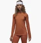 Кофта женская Air Jordan Sport Long-Sleeve Top Brown FN5113-209