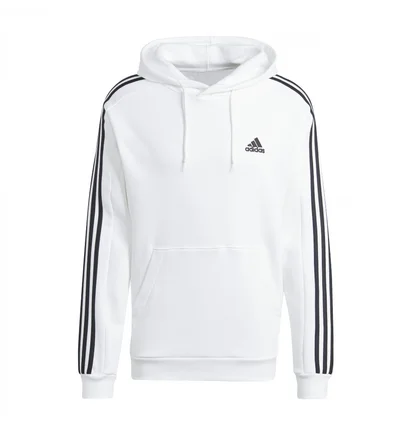 Худі чоловіче Adidas Essentials 3S Fleece Hoody White IJ6476