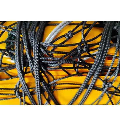 Сетка для волейбола Romi sport Basic Black/Yellow SIA000095