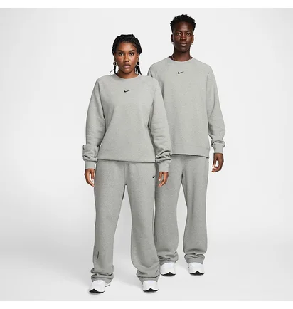 Свитшот унисекс Nike Nocta Fleece Cs Grey FN8160-063