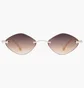 Солнцезащитные очки женские Carolina Lemke Gold/Brown CL3862-С2