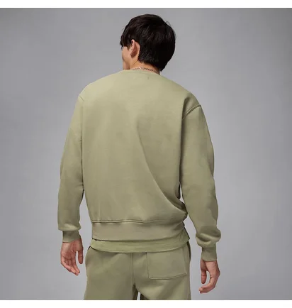 Свитшот мужской Air jordan Brooklyn Fleece Fz Crew Olive FV7293-205
