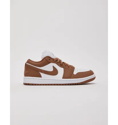 Кроссовки женские Air Jordan 1 Low Brown/White DC0774-202
