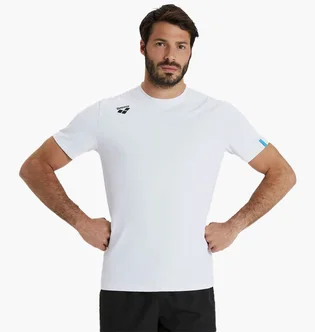 Футболка мужская Arena Team T-Shirt Solid White 004900-100