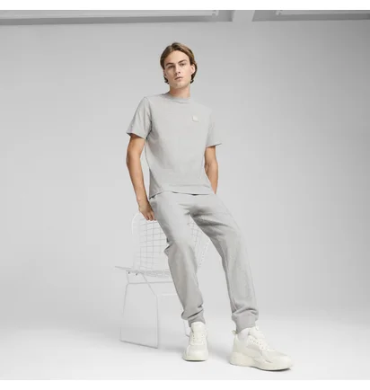 Футболка мужская Puma Ess Elevated Tee Grey 684726-04
