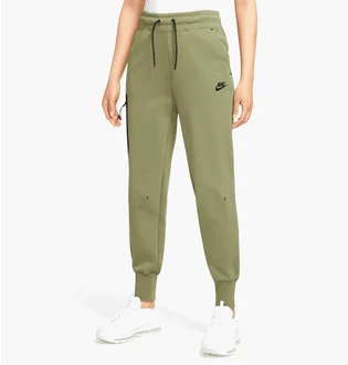 Штаны женские Nike Sportswear Tech Fleece Olive Cw4292-334