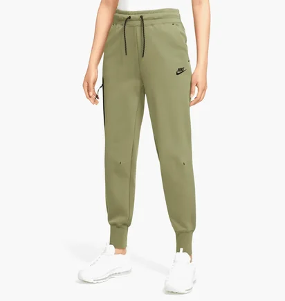 Штани жіночі Nike Sportswear Tech Fleece Olive Cw4292-334