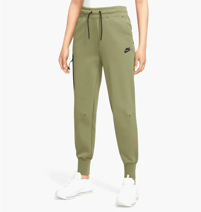 Штани жіночі Nike Sportswear Tech Fleece Olive Cw4292-334