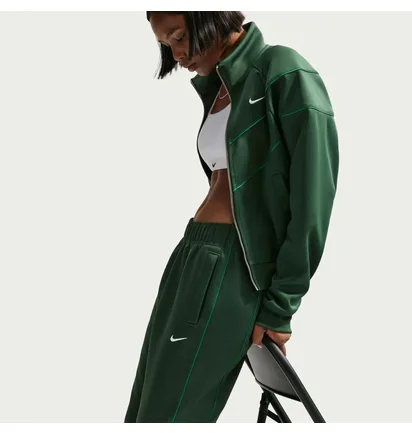 Штаны женские Nike Sportswear Windrunner Mid-Rise Slim Knit Green HJ1016-323
