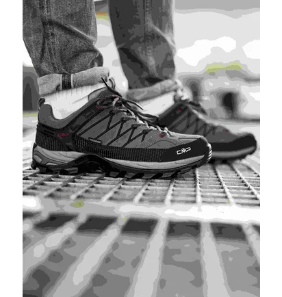 Ботинки мужские Cmp Rigel Low Trekking Shoes Wp Black 3Q13247-44Uf
