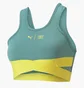 Топ женский Puma First Mile High Impact Bra Green 523210-84